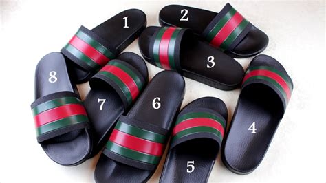 gucci not fake sandals|faux gucci flip flops.